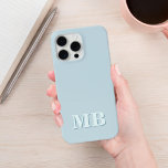 Minimalist Modern Initial Monogram<br><div class="desc">Minimalist Modern Initial Monogram Phone Case. Create your own personalised iPhone Case with custom initial name.</div>