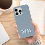 Minimalist Modern Initial Monogram<br><div class="desc">Minimalist Modern Initial Monogram Phone Case. Create your own personalised iPhone Case with custom initial name.</div>