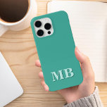 Minimalist Modern Initial Monogram<br><div class="desc">Minimalist Modern Initial Monogram Phone Case. Create your own personalised iPhone Case with custom initial name.</div>