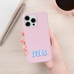 Minimalist Modern Initial Monogram<br><div class="desc">Minimalist Modern Initial Monogram Phone Case. Create your own personalised iPhone Case with custom initial name.</div>