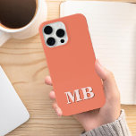 Minimalist Modern Initial Monogram iPhone 13 Case<br><div class="desc">Navy Blue Minimalist Modern Initial Monogram Phone Case. Create your own personalised iPhone Case with custom initial name.</div>