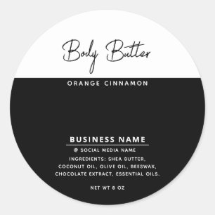 Minimalist modern luxury typography white  label