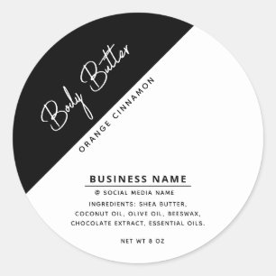 Minimalist modern luxury typography white  label