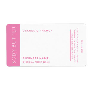 Minimalist modern luxury typography white  label