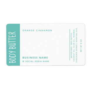 Minimalist modern luxury typography white  label