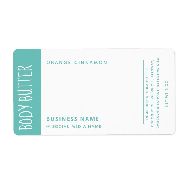 Minimalist modern luxury typography white  label (Front)