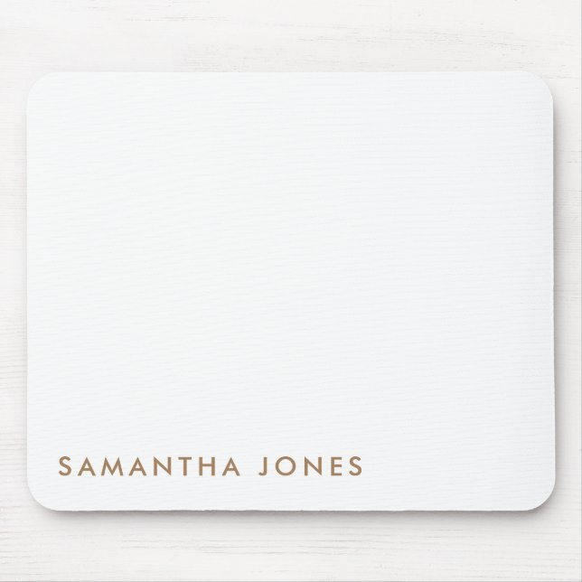 Minimalist Modern Mouse Mat (Front)