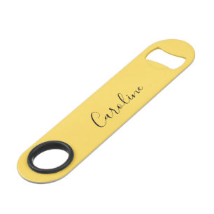 Minimalist modern mustard yellow