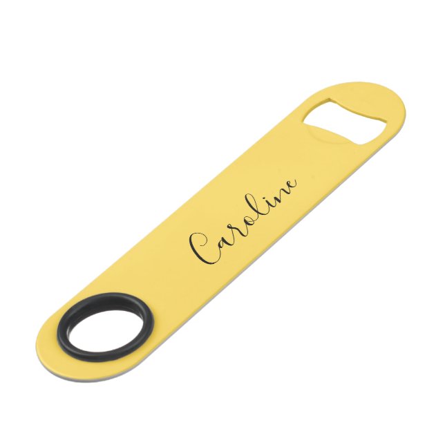 Minimalist modern mustard yellow (Front Angled)