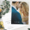 Minimalist Modern Photo Save the Date Wedding