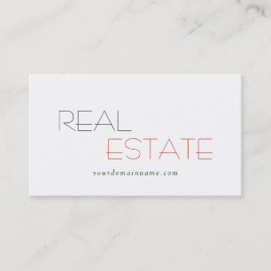 Minimalist Modern Plain Trendy Business Card