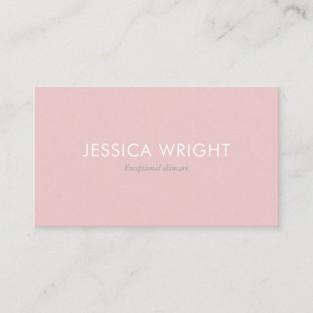 Minimalist Modern Professional Business Card (Front)