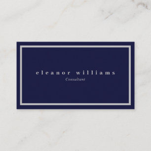 Minimalist Modern Professional Business Card