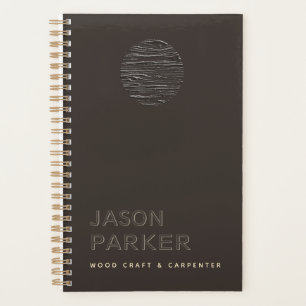 Minimalist modern professional carpenter Qr code Planner
