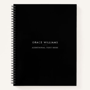 Minimalist Modern Professional Notebook