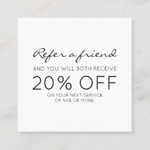 Minimalist Modern Referral