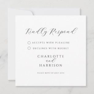 Minimalist Modern RSVP