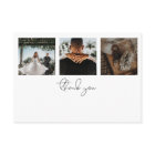 Minimalist Modern Script Photo Simple Wedding  Tha