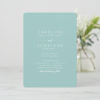 Minimalist Modern Script Wedding Last Names