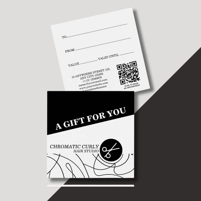 Minimalist Modern Simple Black And White Line  (Creator Uploaded)