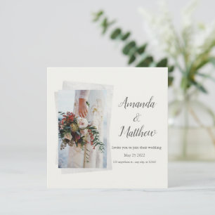 Minimalist Modern, Simple, Elegant Invitation