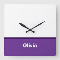 Minimalist Modern Stripe Name or Monogram