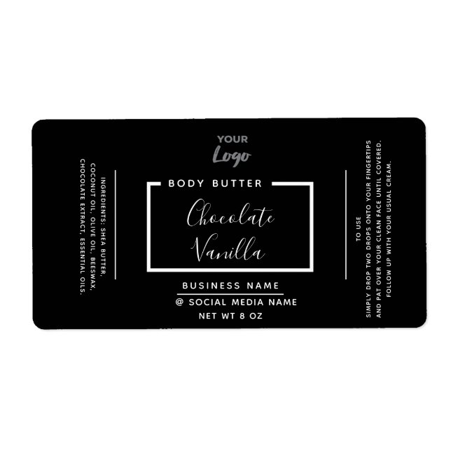 Minimalist modern typography black logo product (Front)