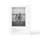 Minimalist Modern Typography Photo Wedding