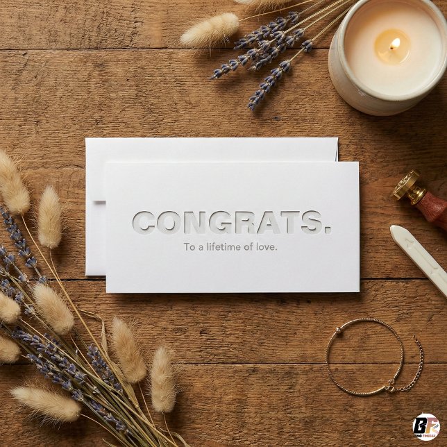 Minimalist Modern Typography Wedding Engagement Co (Creator Uploaded)