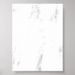 Minimalist Monochrome Grunge Texture Poster
