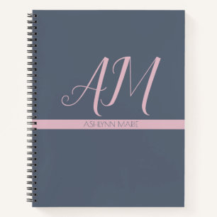 Minimalist Monogram Bullet Journal