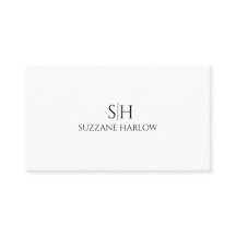 Minimalist Monogram Modern