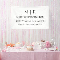 Minimalist Monogram or Add Logo Business