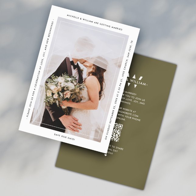Minimalist Monogram Wedding Dark Taupe Modern  Save The Date (Minimalist Monogram Wedding Dark Taupe Modern Save The Date
)