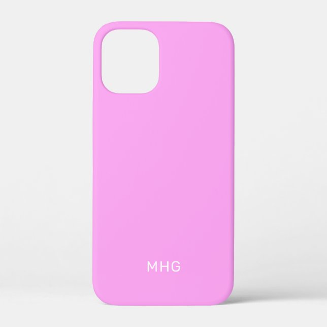 Minimalist Monogrammed phone cases (Back)