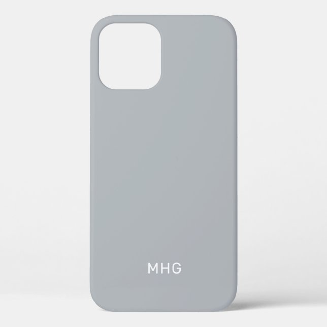 Minimalist Monogrammed phone cases (Back)