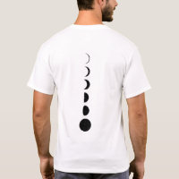 Minimalist Moon Phase T-Shirt