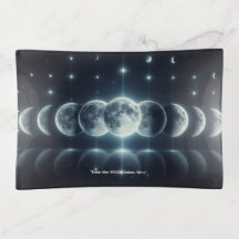 Minimalist Moon Phases Trinket Tray – Celestial De