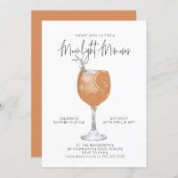 Minimalist Moonlight Mimosas Summer Cocktail Party
