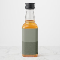 Minimalist Moss Green Gradient Label – Customise