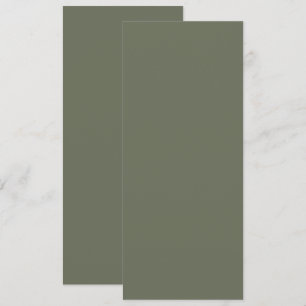 Minimalist Moss Green Save The Date – Customisable