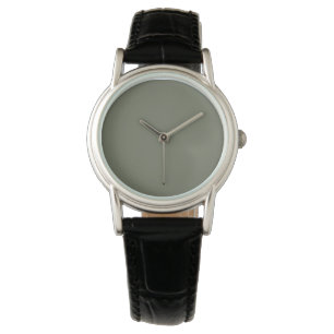 Minimalist Moss Green Watch Face – Customisable