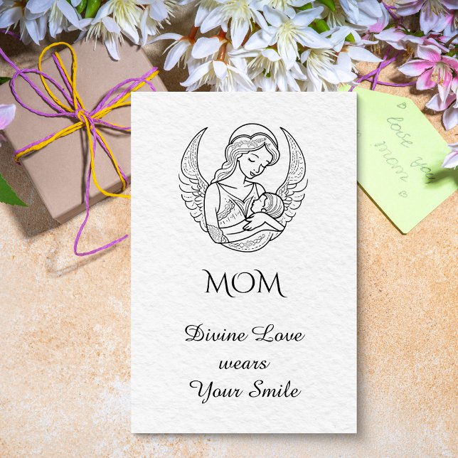Minimalist Mother`s Day Quote  Card (Creator Uploaded)