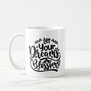 Minimalist Motivational Quote Elegant Typography Coffee Mug