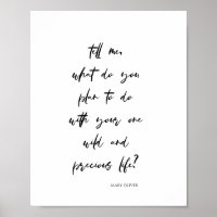 Minimalist Motivational Topography Quote (Matte)