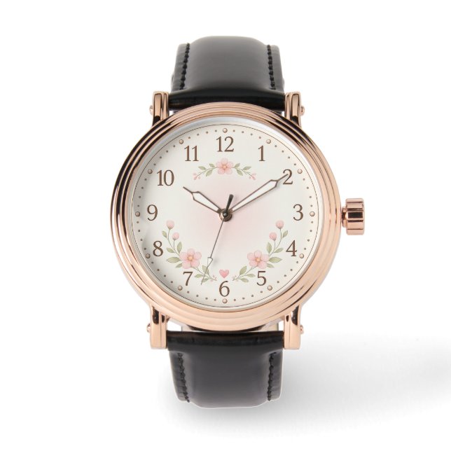 Minimalist Motivational Wrist Watch (Front)