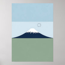Minimalist Mount Fuji