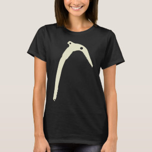 Minimalist Mountain And Ice Climbing With Ice Axe T-Shirt