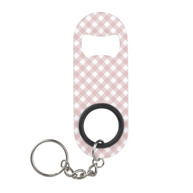 Minimalist Muted Pink Shade Plaid Pattern (Front)