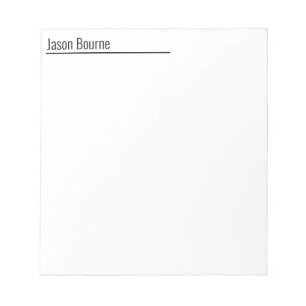 Minimalist Name Notepad